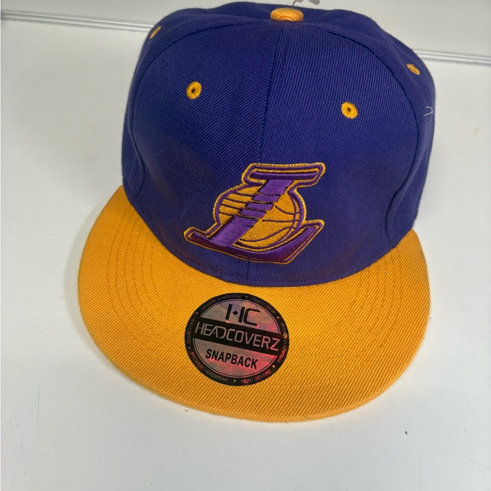 Purple and Yellow Snapback Cap